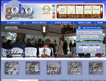 Tablet Screenshot of goboentertainment.com